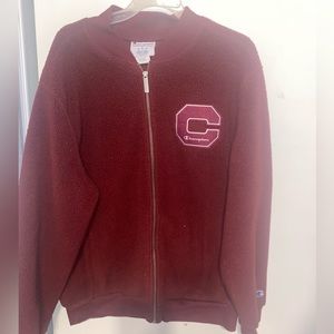 men’s champion fleece zip up jacket